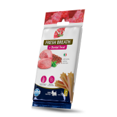 Дентални лакомства за кучета от дребни породи N&D Dog Dental Treat Fresh Breath Adult Mini -  с киноа, агнешко и мента 60 гр
